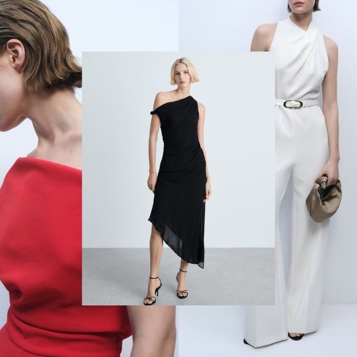 Mango, chic, timeless and affordable cocktail dresses in Hong Kong.