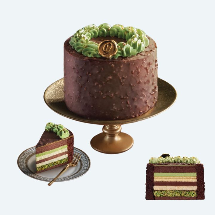 Maxim's Cakes Dubai Chocolate Pistachio Cake 4.5-inch and 6-inch