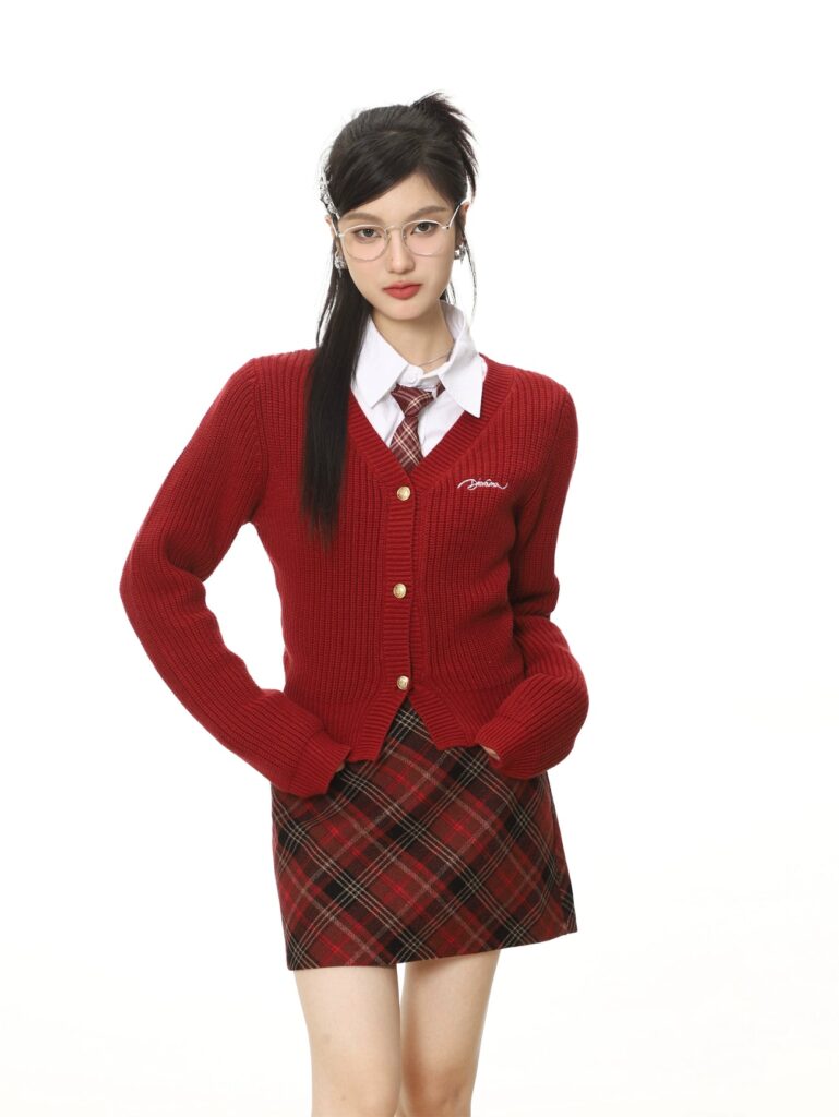 Spring Style Trends, Tartan, Plaid, Skirt, Chiclara