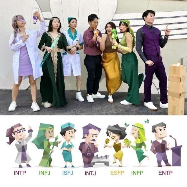Group costume idea for the 2025 Hong Kong Rugby Sevens. 