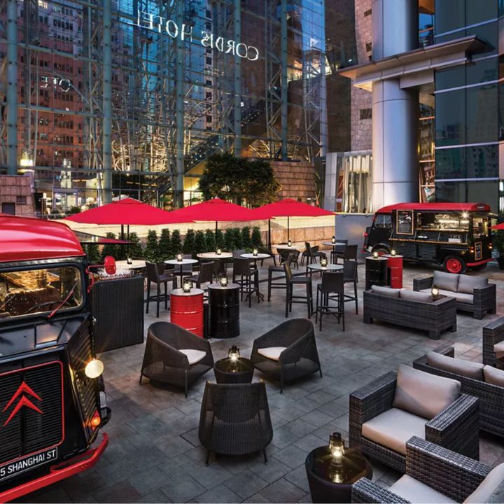 Where to drink in Mong Kok featuring Cordis Hotels' Garage Bar