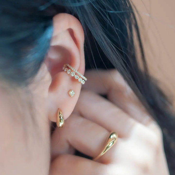 where to get your ears pierced in hong kong; my mori new store in wan chai offers ear piercings via gun