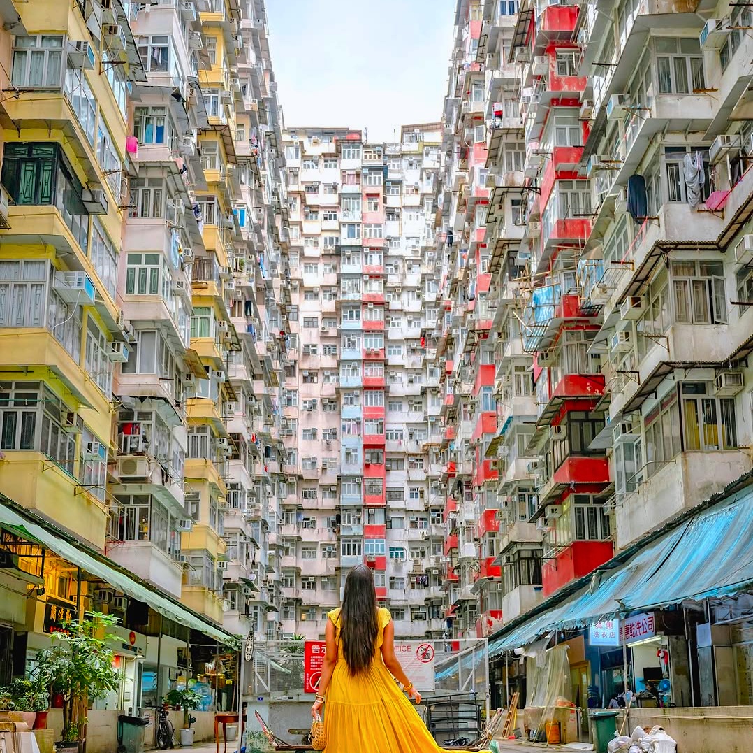 Step back in time as you dine, drink, shop & tour these historical buildings, landmarks and old sites in Hong Kong. Monster Building, Quarry Bay & Tai Koo, Instagrammable, Hong Kong tourism.