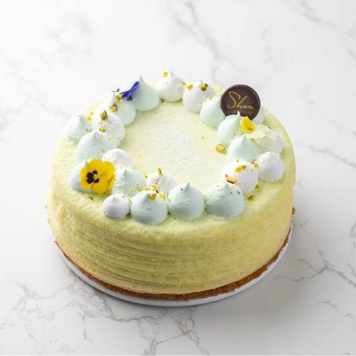 shaz confections pandan cake coconut crepe hong kong