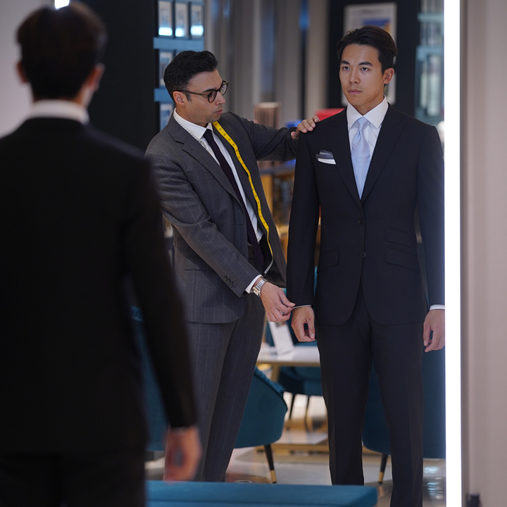 Empire tailors hong kong family run tailor store for custom men's suits tst kownloon hk 