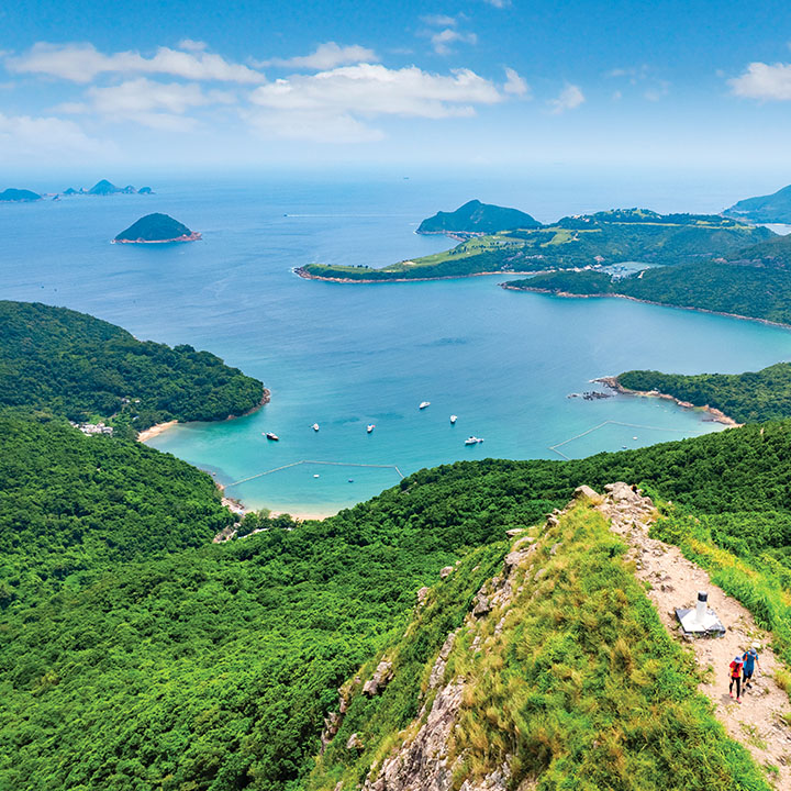 High junk trail challenging hike