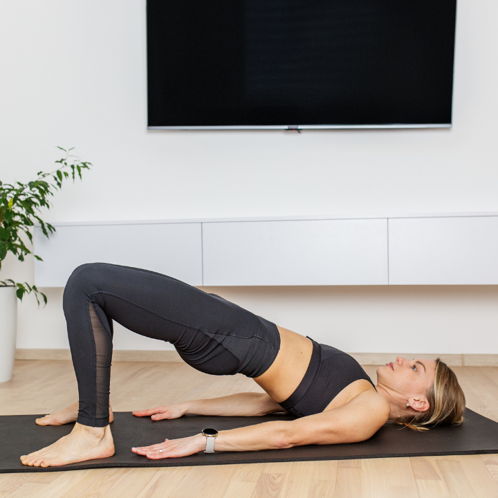 At home fitness is a great cost-effective way to exercise on a rainy day