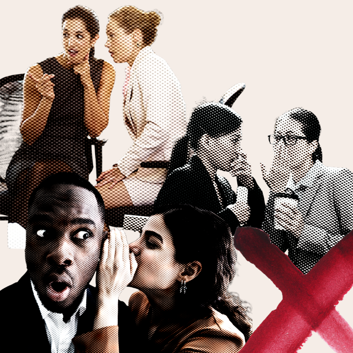 office gossip following a workplace romance in Hong kong