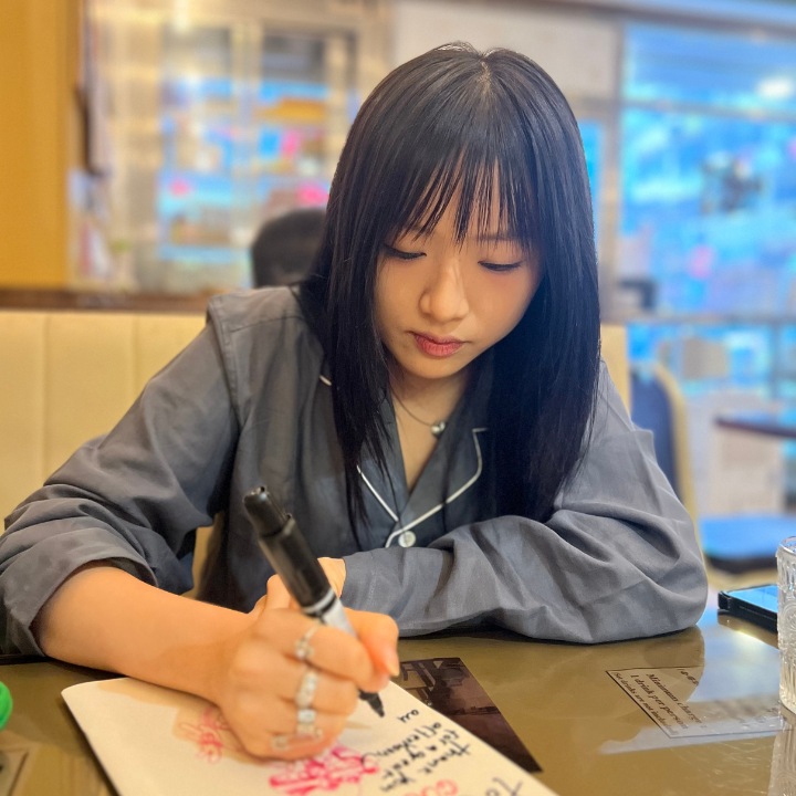 Nomkakaii drawing sassy hong kong interview in tai on coffee shop