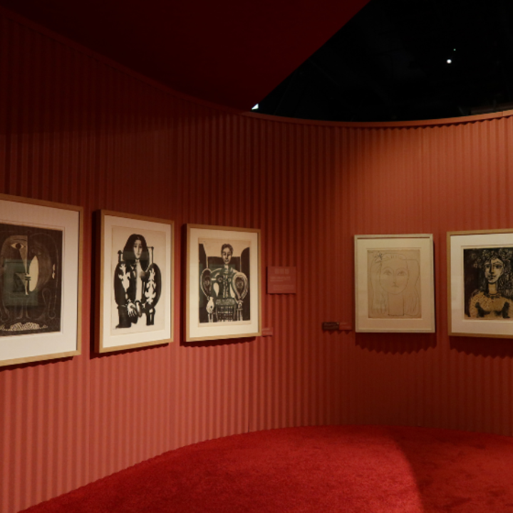 Grand Lisboa Palace Resort Macau Picasso exhibition with 7 galleries