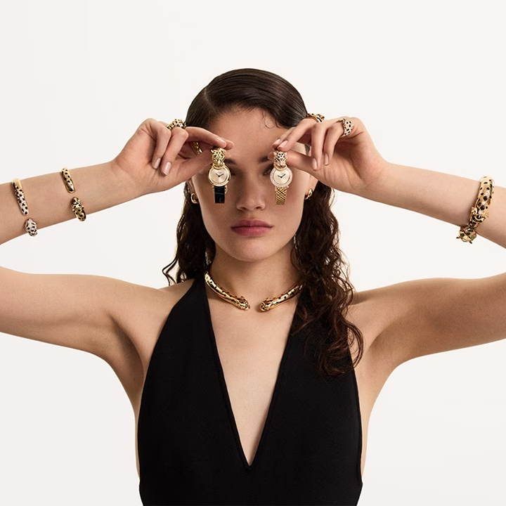 pantheromania collection from cartier, fine jewellery necklaces bracelets and earrings from cartier hong kong