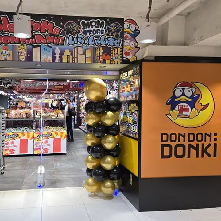 store front exterior of don don donki, where to buy halloween costumes and accessories in hong kong