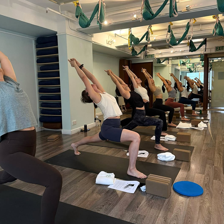 yoga class, studios hong kong hatha vinyasa aerial hot yoga classes at The Yoga Room