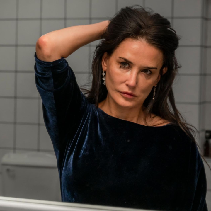 Team Sassy Horror Movie Picks The Substance Demi Moore Mirror