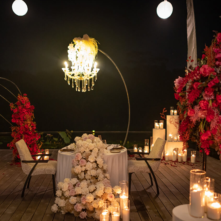 romantic valentines day dinner set up, event planner hong kong party birthdays best top lifestyle FETE event planner extravagant themed decor program