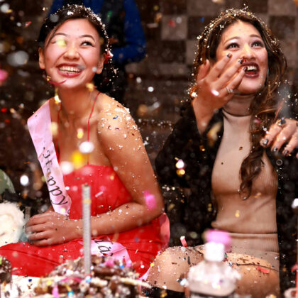 women celebrating a birthday, event planner hong kong party birthdays best top lifestyle event planner extravagant themed decor program