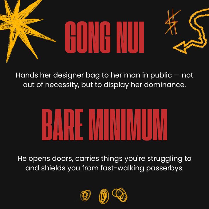 hong kong local dating expectations: chivalry and physical effort