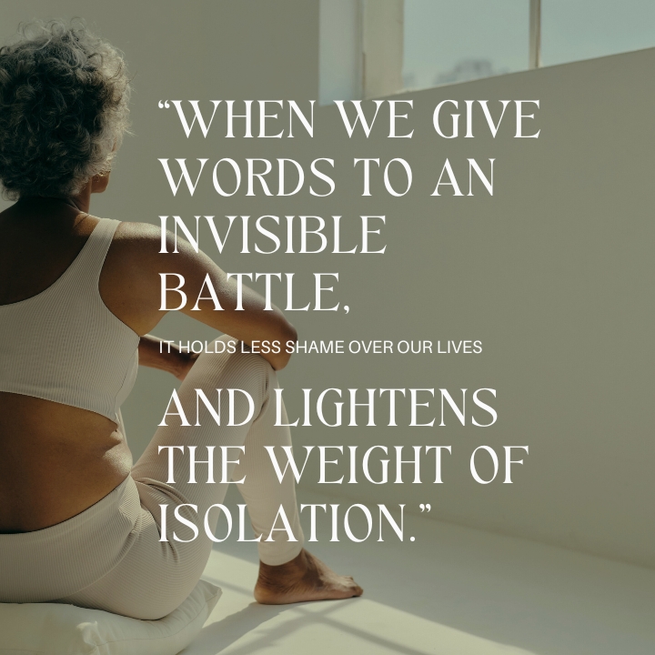 shame womens health wellness isolation burnout