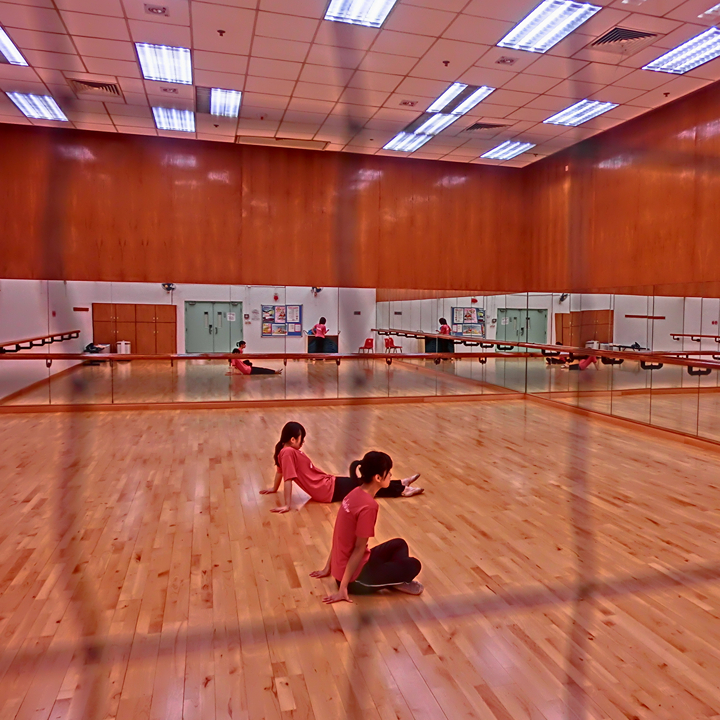 dance studio at shek tong tsui sports centre hong kong