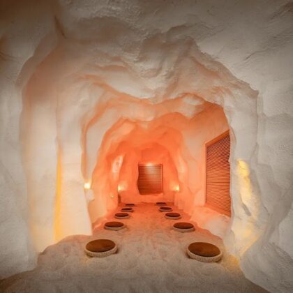 salt caves in tenz spa shenzhen, one of the best 24-hour viral mega spas in shenzhen