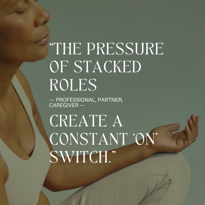 womens pressure stacked roles health and wellness