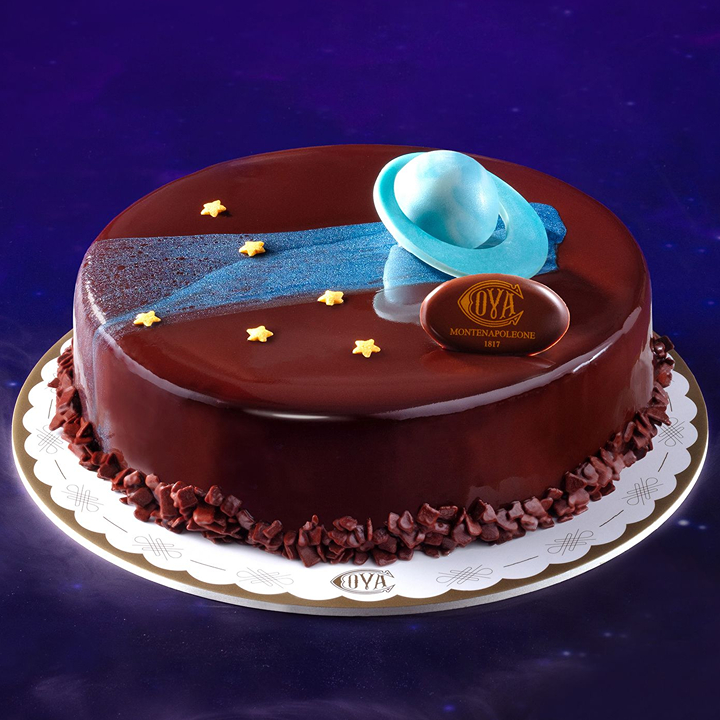 Galaxy cake from cova hk, hazelnut chocolate mousse cake cova, best cake shops in hong kong
