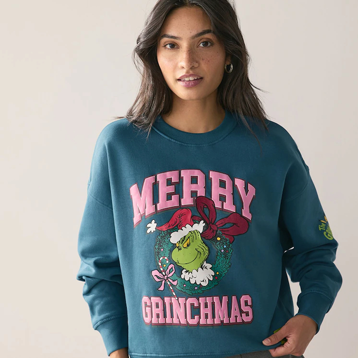 Next The Grinch christmas jumper merry grinchmas hong kong