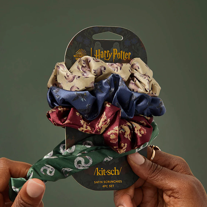 Christmas Gift Guide under $150; Kitsch harry potter scrunchies 4 piece set