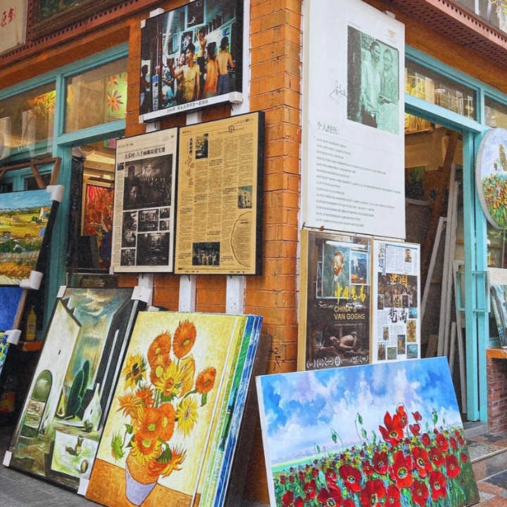 dafen oil painting village shenzhen creative hub things to do in shenzhen