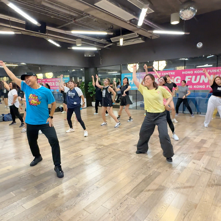 dance class at hong kong funky dance centre