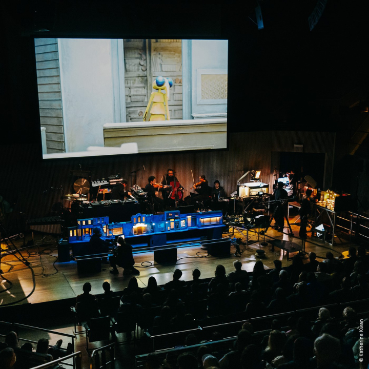 The Storyville Mosquito Live performance puppets live cinema theatre and music East Kowloon Cultural Centre