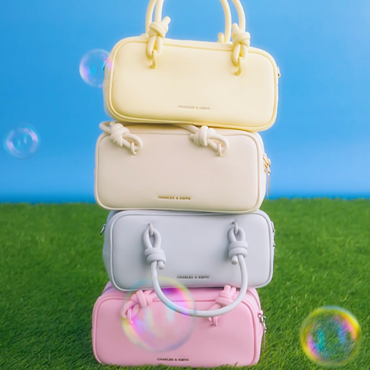 Valentine's Day Gift Ideas, Gift Guide 2026, Charles & Keith Sammie Knotted-Handle Elongated Bag