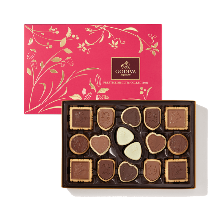 Valentine's Day Gift Ideas, Gift Guide 2026, Godiva Chocolate Biscuit Box