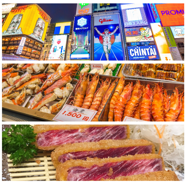 Guide To Osaka And Kyoto 2026 Where to Eat In Osaka Dontonbori Arcade Kuromon Ichiba Market Gyukatsu Motomura