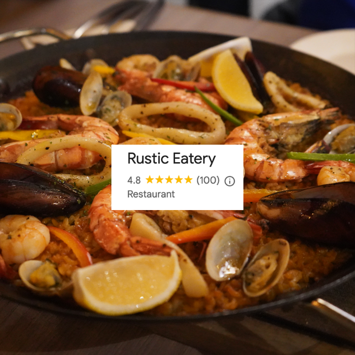 Team Sassy Reviews Google Rated 4.8 star and above restaurants Rustic Eatery