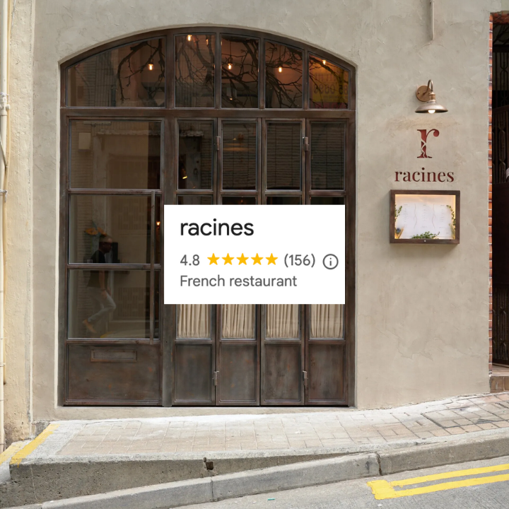 Team Sassy Reviews Google Rated 4.8 star and above restaurants racines french restaurant sheung wan