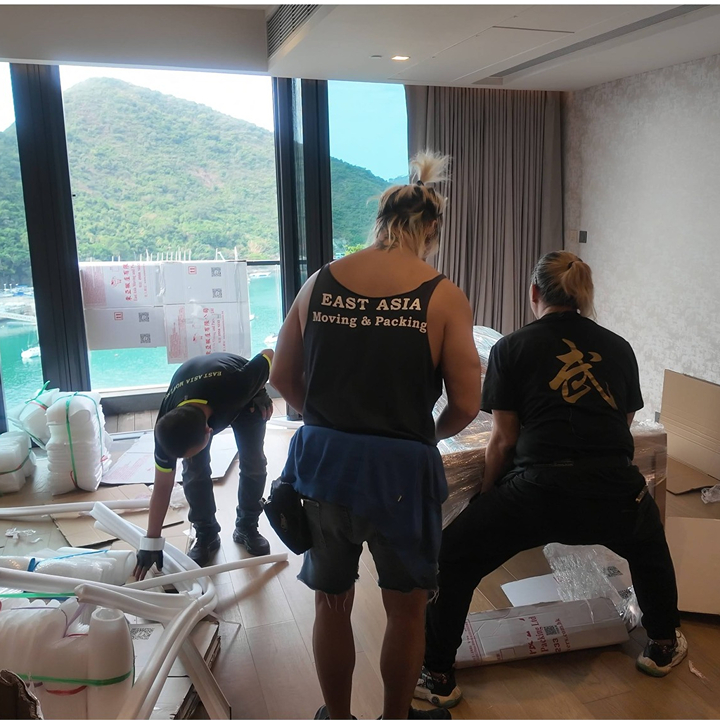 Moving companies and relocation services in Hong kong; East Asia movers and packers