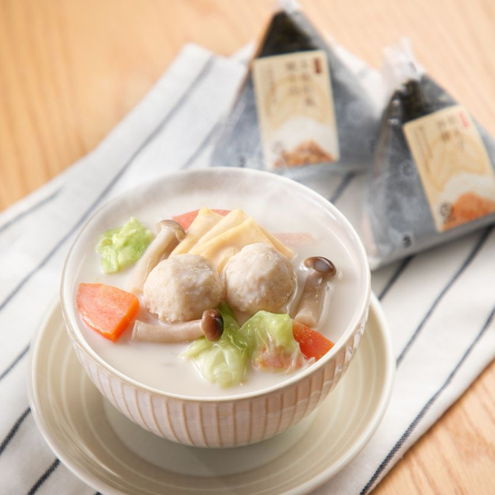 Where to find healthy food and affordable meals in Hong Kong; Hana Musubi omusubi rice balls and soup set