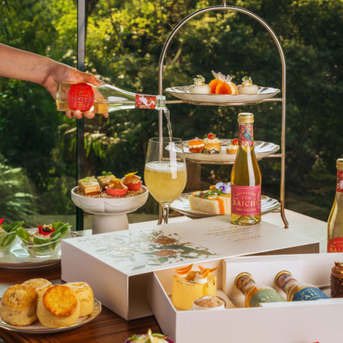 Tiffin x Saicho Spring Sparkle Afternoon Tea, best afternoon tea hong kong
