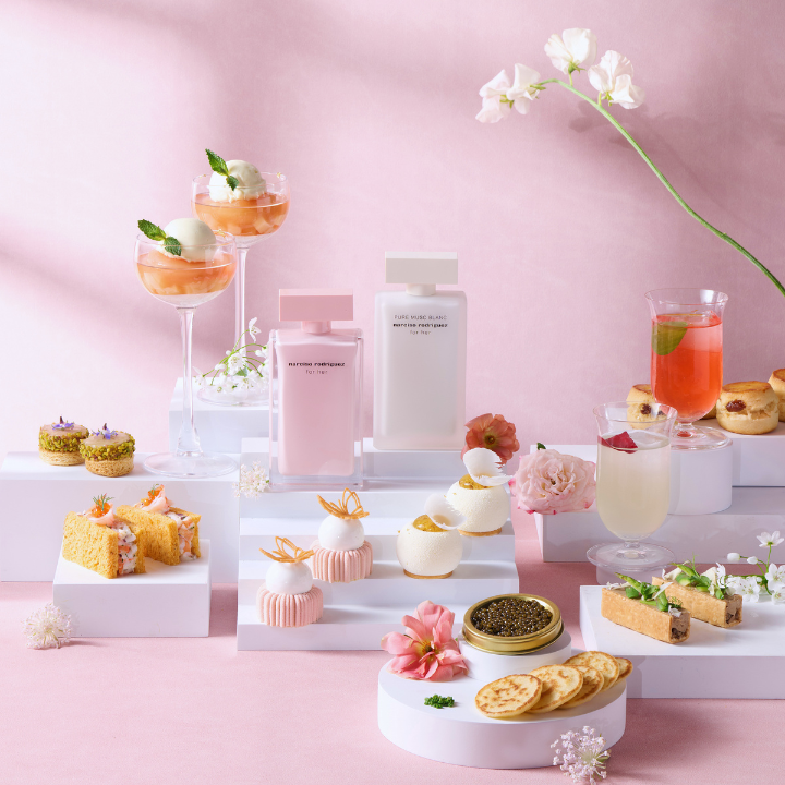 W Hong Kong x Narciso Rodriguez Whispers of Musk Afternoon Tea, best high tea in hong kong