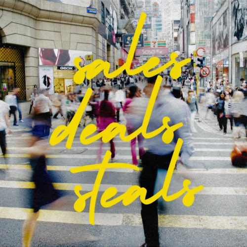 Sales Deals & Steals, your guide to Hong Kong summer discounts