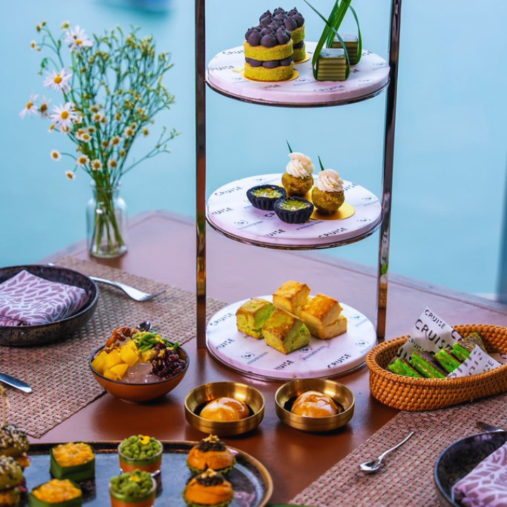 cruise restaurant and bar x pandan man afternoon tea