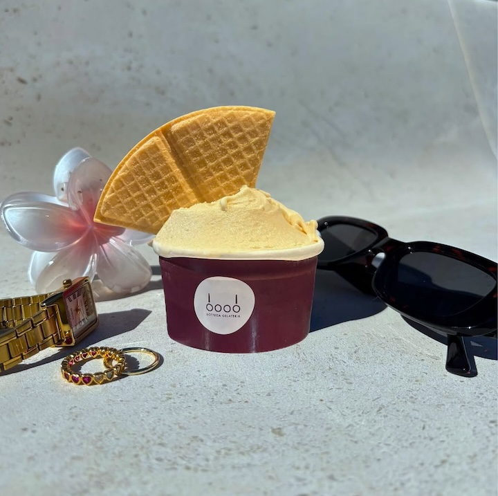 ice cream cup from Dood Bottega Gelateria in Hong Kong