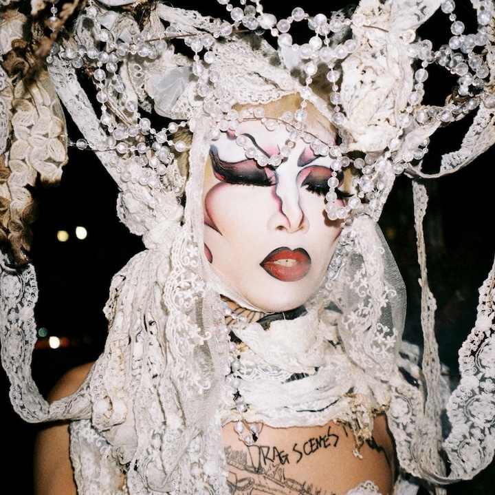 close-up photograph of Yihao, a chinese drag queen who will be doing a performance at Eaton HK in August 2026