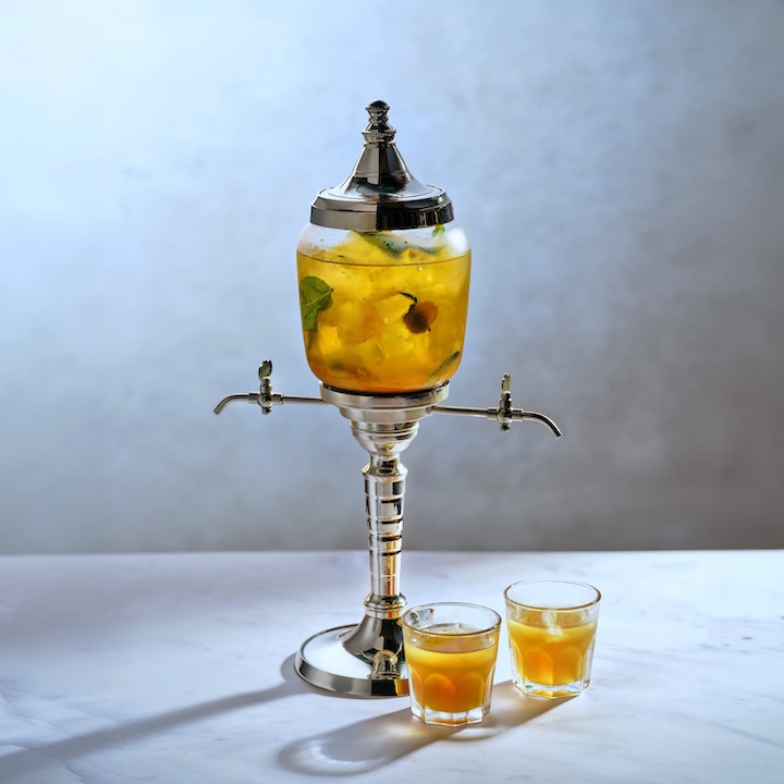 Fountain of Youth (Seasonal - Gin Infusion Apricot Cocktail) 不老之泉（季節限定：杏桃琴酒特調 - 01, a cocktail from new mother pearl flagship in lan kwai fung that is serving mixology for the first time
