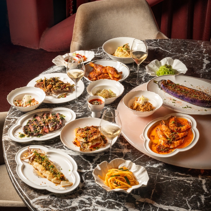 selection of dishes from Grand Majestic Sichuan Weekend Brunch