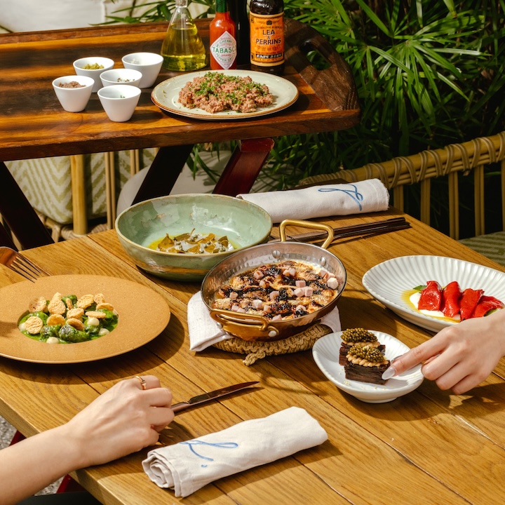 La Terrace by Louise food spread