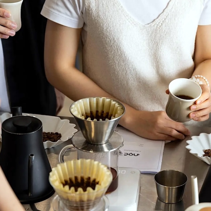 NOC hand-drip coffee workshop in August 2026 in Hong Kong