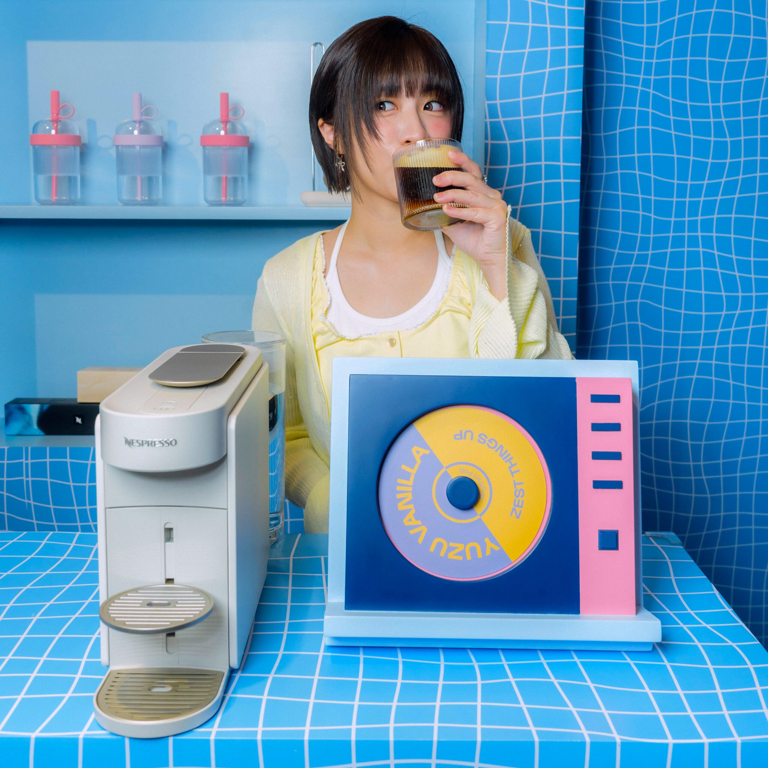 Sica Ho at Nespresso’s 'Summer Remix Club' Pop-Up At SOGO Causeway Bay in Hong Kong in August 2026