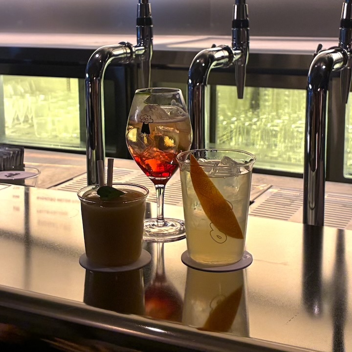 drinks from fello, a new bar on wyndham street in central, hong kong